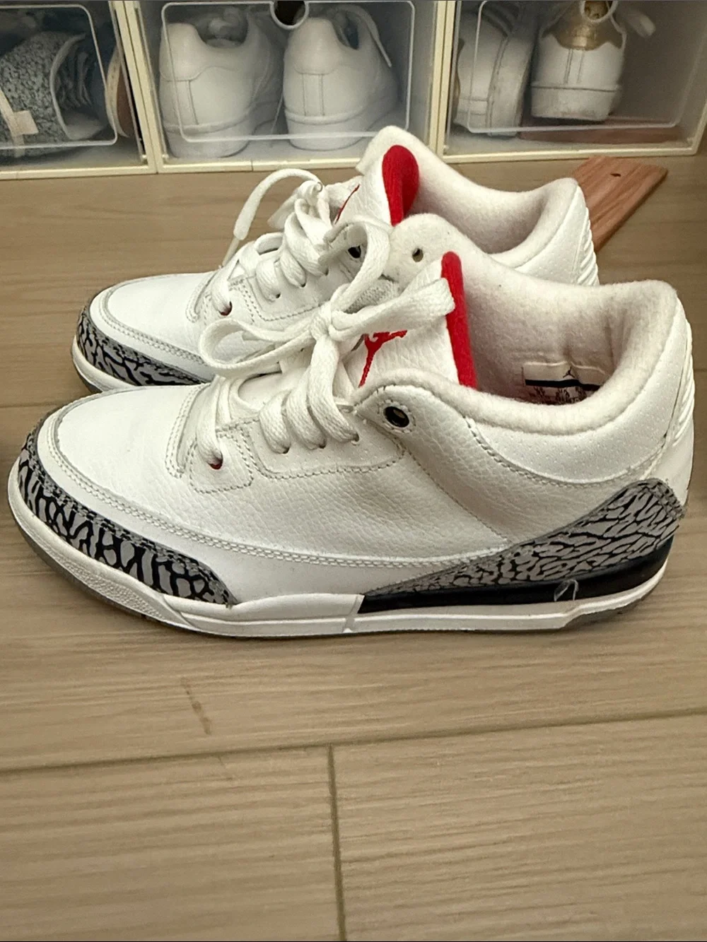 Air Jordan 3 Retro White Cement Sneakers